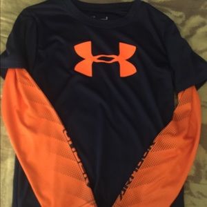 Boys under armour shirt
